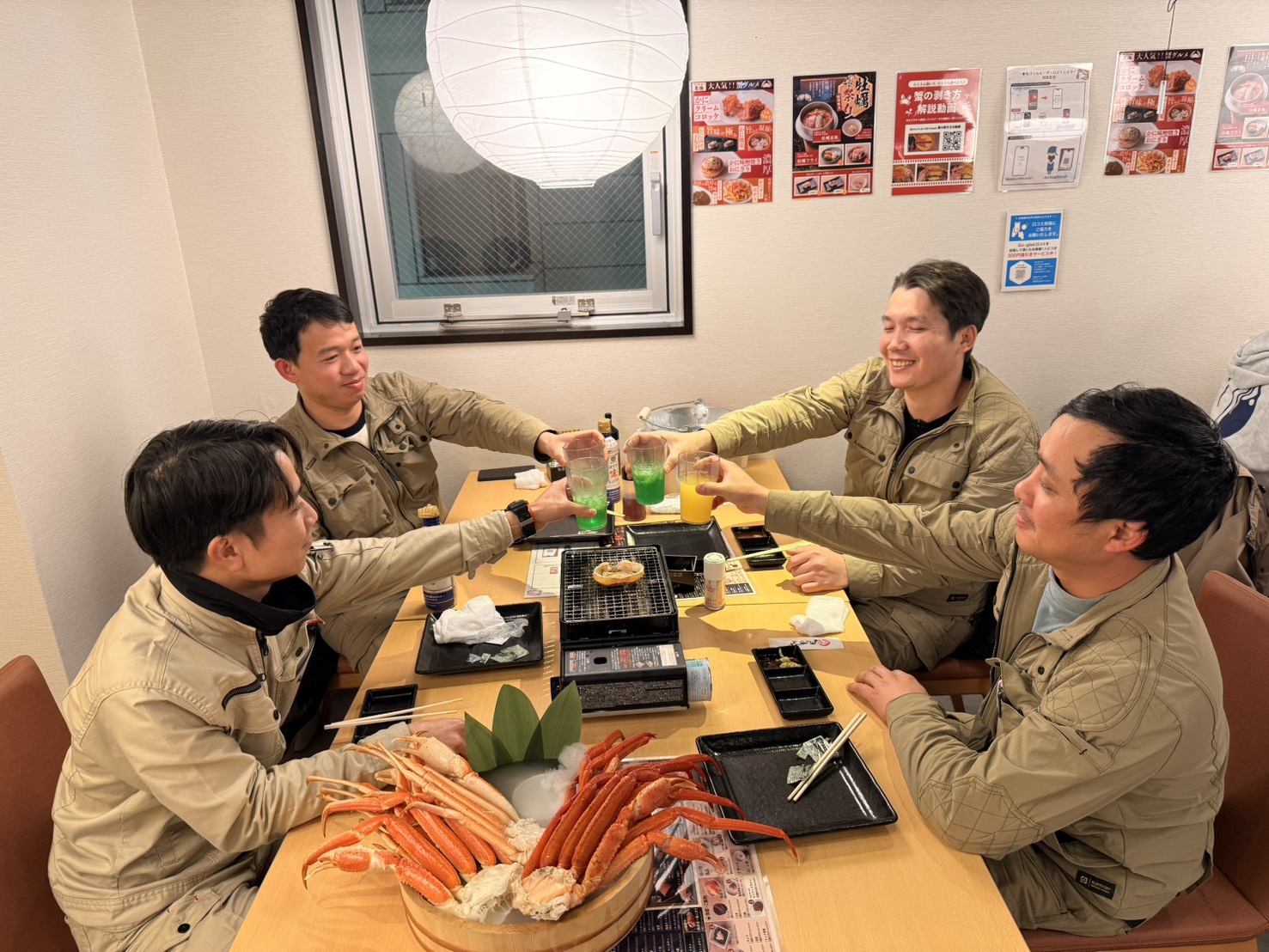 カニ食べ放題に行きました！